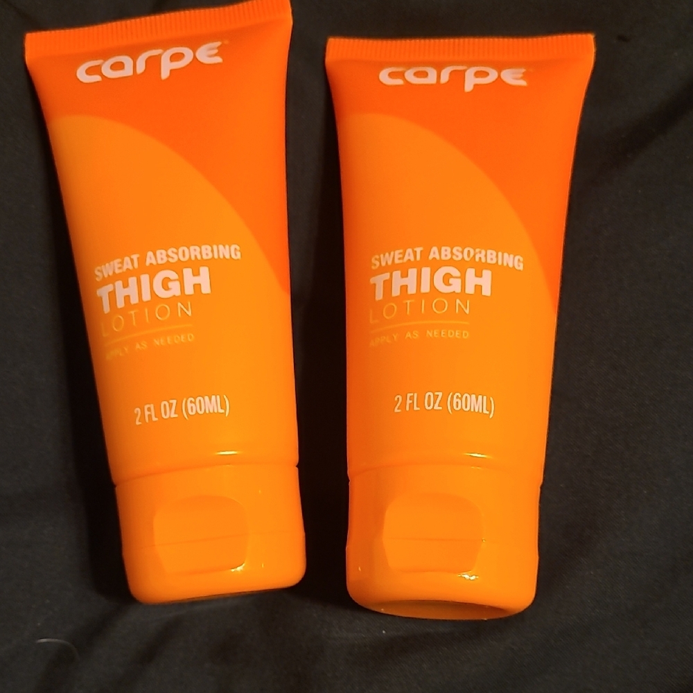Custom Listing, Carpe Sweat Absorbing Thigh Lotion Set Of 2